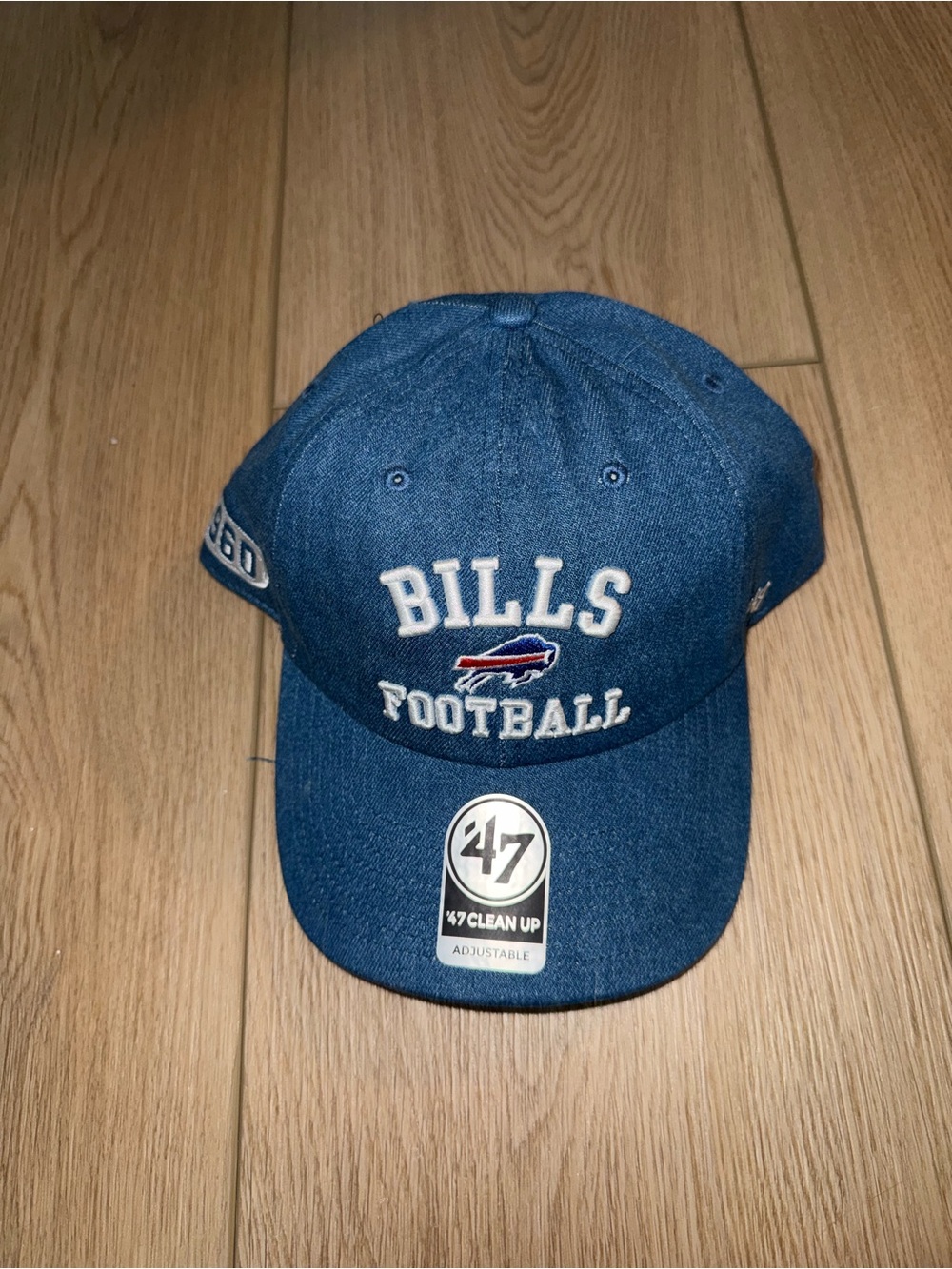 47 Clean Up Buffalo Bills Blue Adjustable Baseball Cap - Abercrombie & Fitch NWT